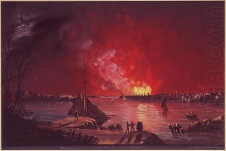 Great Fire of New York, Nicolino V. Calyo